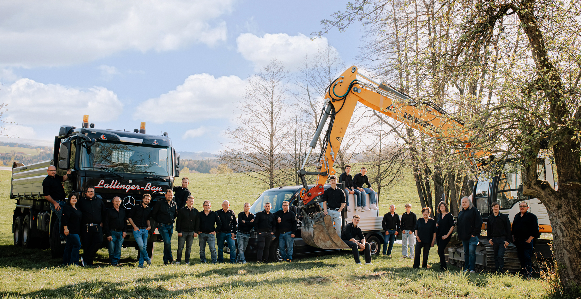 Mitarbeiter von Team Lallinger-Bau